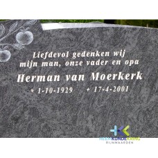 Grafstenen kerkhof Herwen Coll. HKR (308) H.van Moerkerk